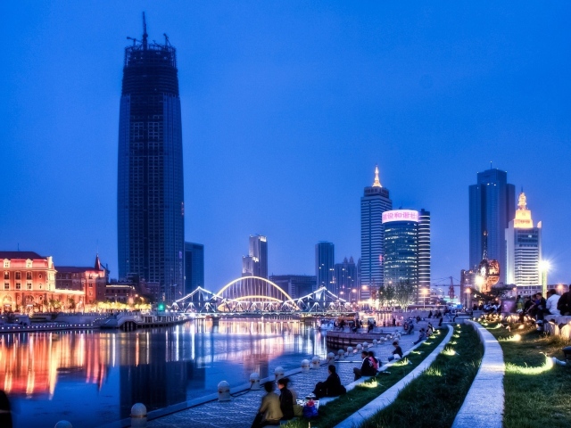 Китайский город на реке