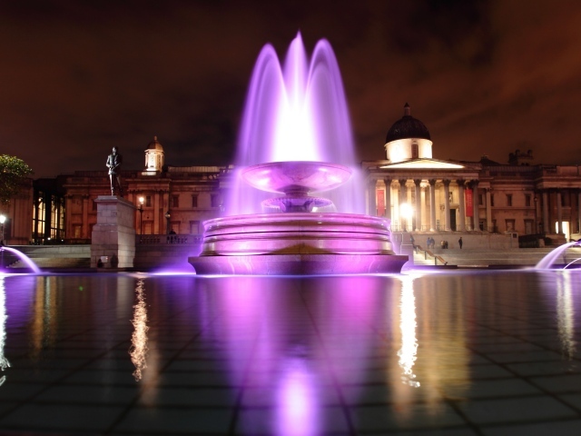 Цветной фонтан