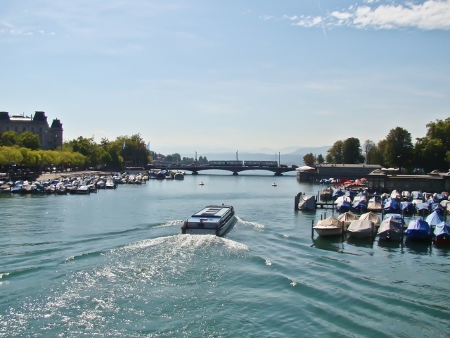 Пристань в Швейцарии