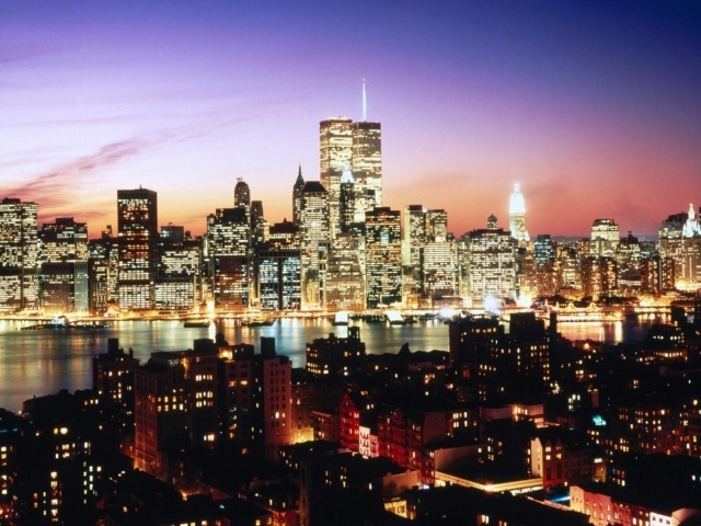 Вечерние Огни Нью Йорка