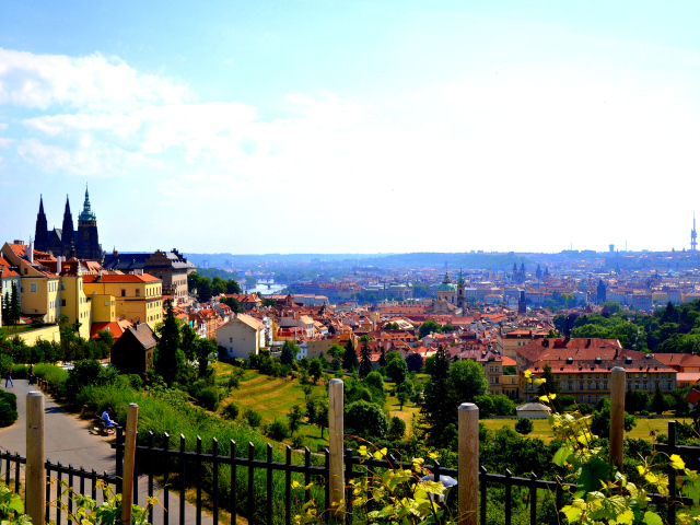 Город Прага в Чехии