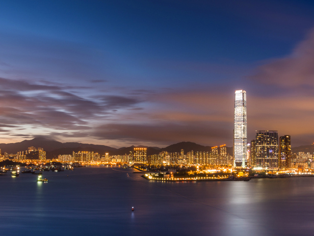 Гавань в Гонконге