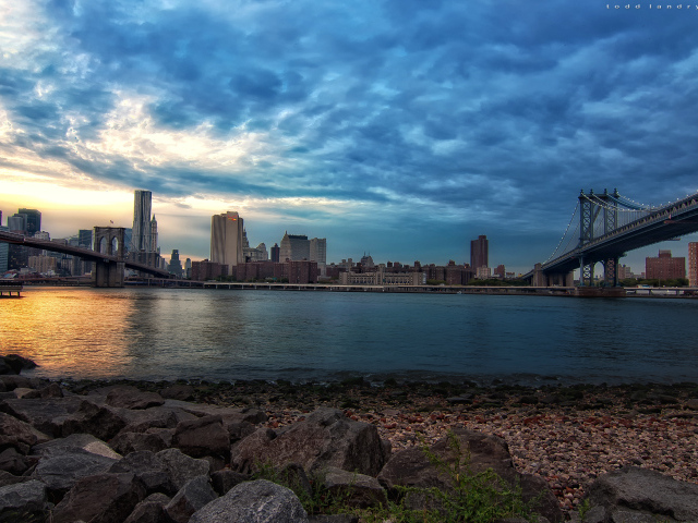 Два моста в НьюЙорке