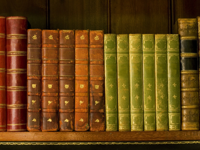 Книги на полке