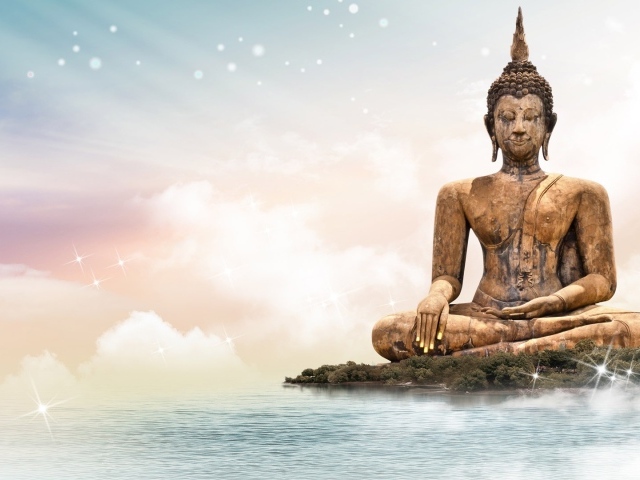 Будда на острове