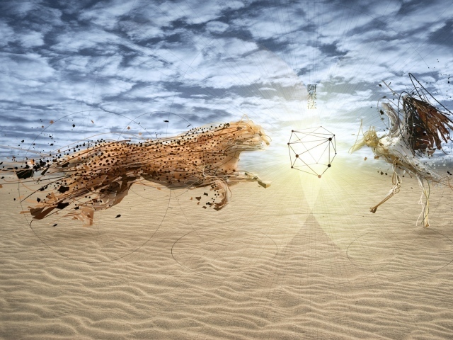 Борьба геппарда