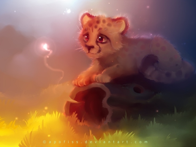 Детеныш гепарда