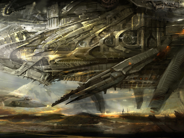 Сухопутный монстр стимпанк