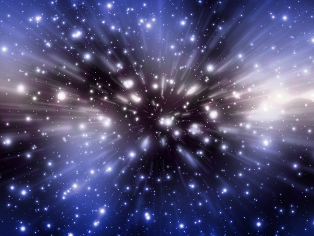 Светящиеся точки в движении