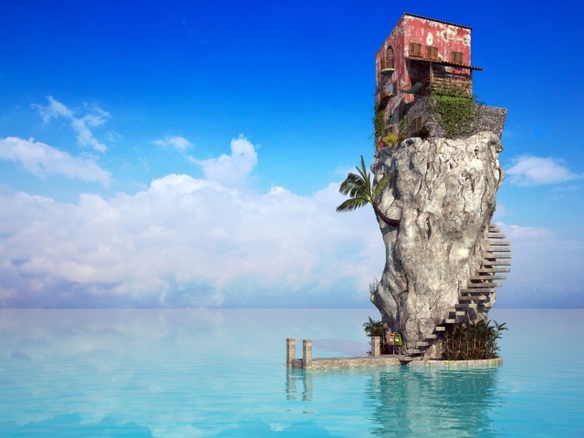 Дом в море