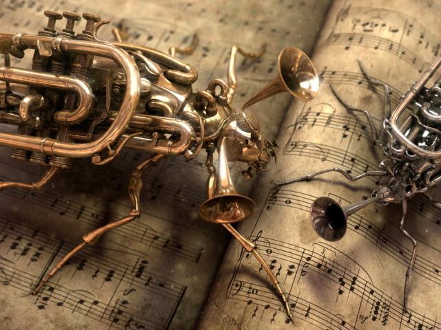 Инструменты роботы стимпанк