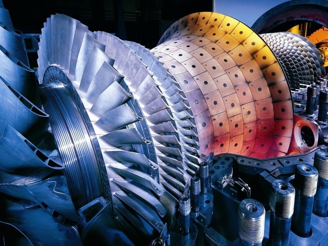 Турбина электростанции