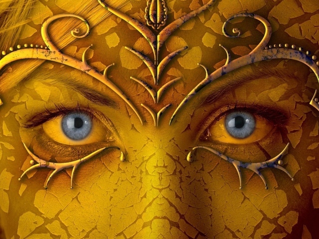 Разрисованное лицо