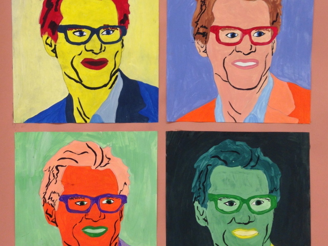 Знаменитая картина Энди Уорхола Джим Керри