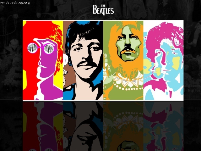 Картина Энди Уорхола The Beatles