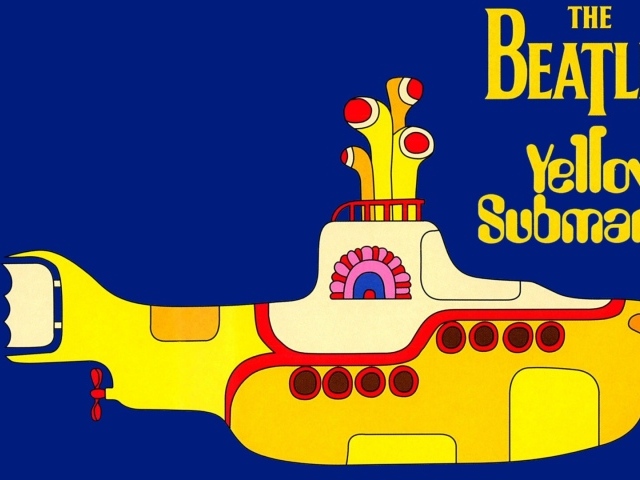 Картина Энди Уорхола Желтая подводная лодка