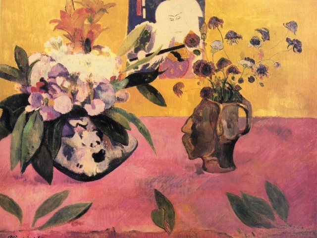 Картина Сезанна - Цветочная композиция