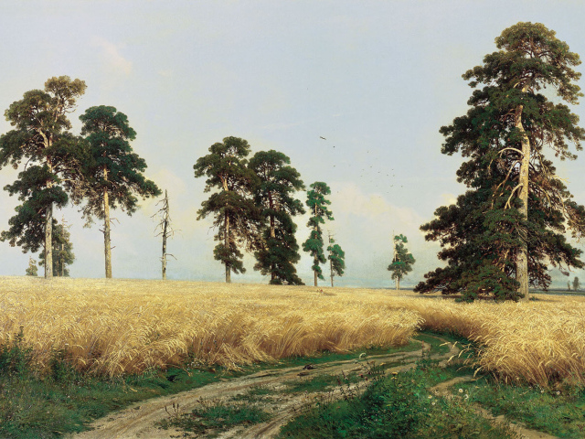 Картина Никас Сафронов - долгий путь