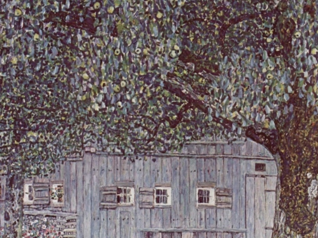 Картина Густава Климта - Хижина в лесу