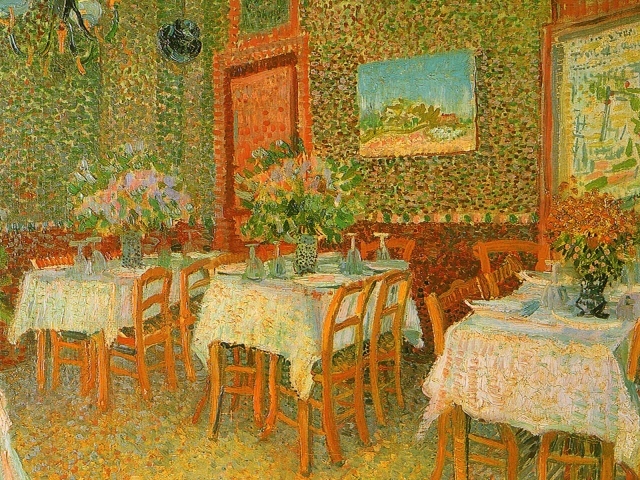 Картина Винсента Ван Гога - Ресторан