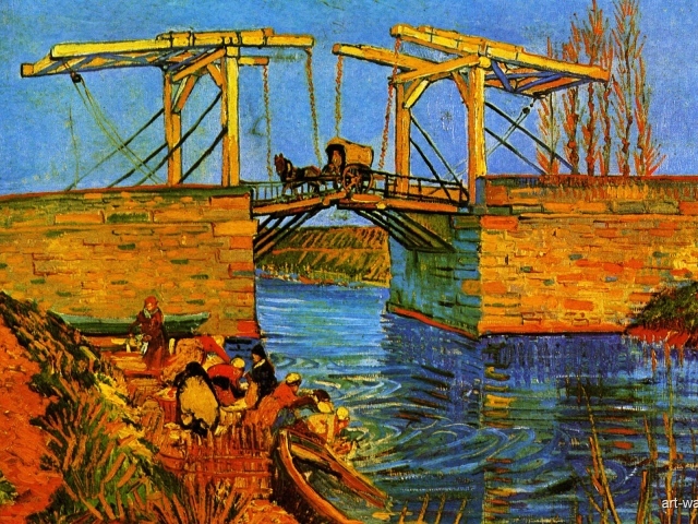 Картина Винсента Ван Гога - Река