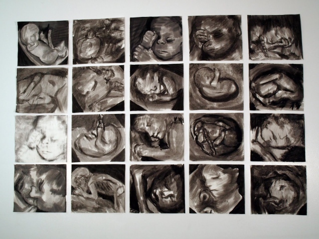 Картина Марлен Дюма - Плод