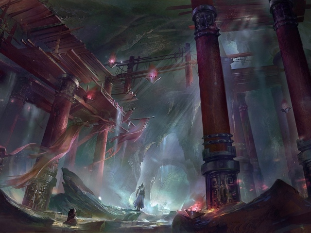 Фантастическая Картина Ронгронг ванг