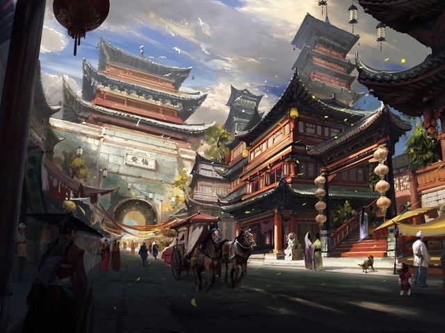 Японский город