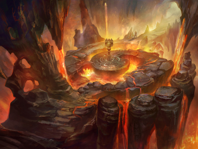 Потоки лавы