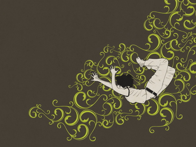 Танцор на орнаменте