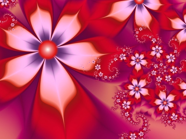 Узоры из цветов