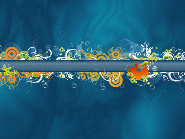 Полоса на узоре