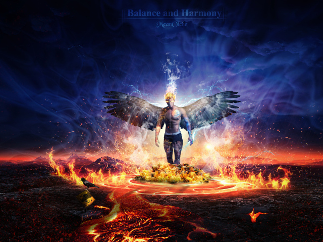 Ангел вышел из огня