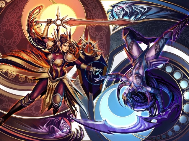 Битва Дианы и Леоны