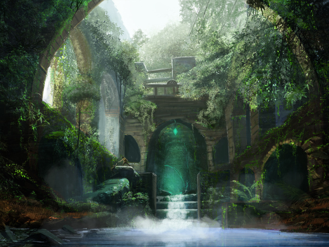 Вход в сказочный мир