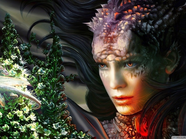 Женщина дракон