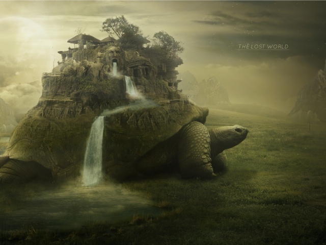 Дом на черепахе