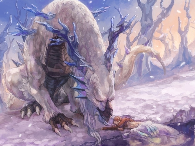 Ледяной дракон