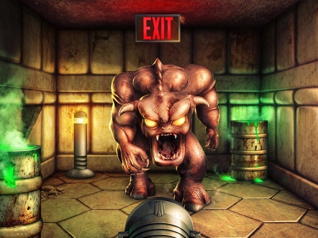 Монстр у выхода