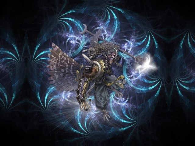 Монстр с куриными лапами