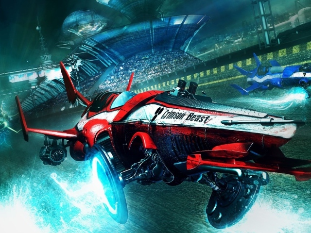 Гонки на летающих автомобилях