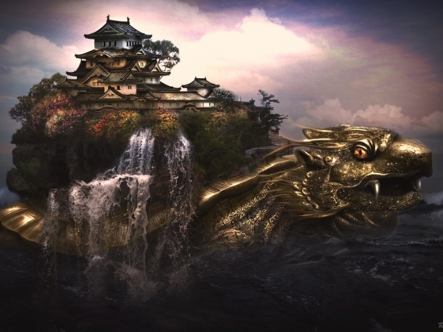 Дом на драконе