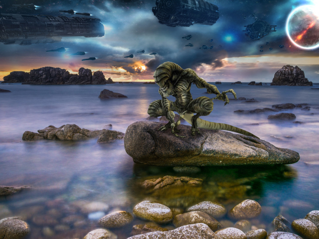 Высадка десанта инопланетян