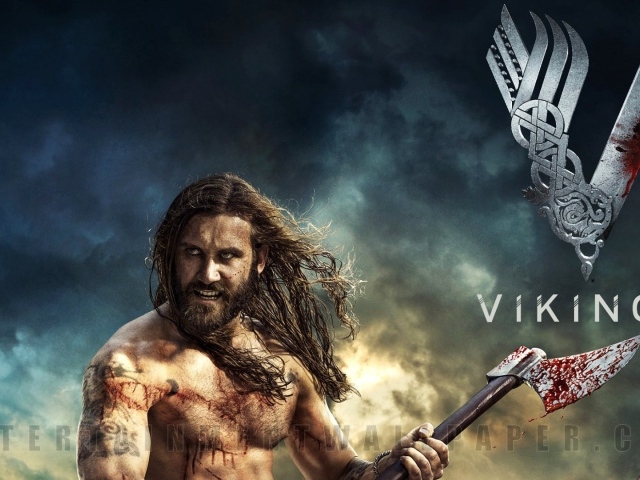 Викинг с топором