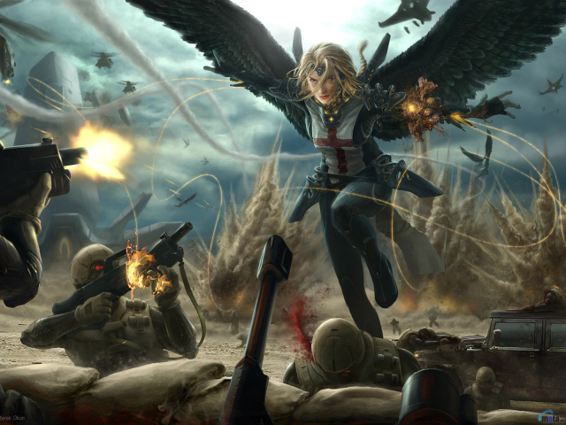 Черный ангел войны