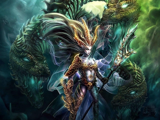 Трехголовая змея