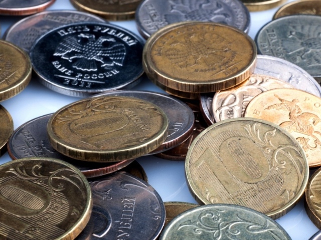 Много русских монет