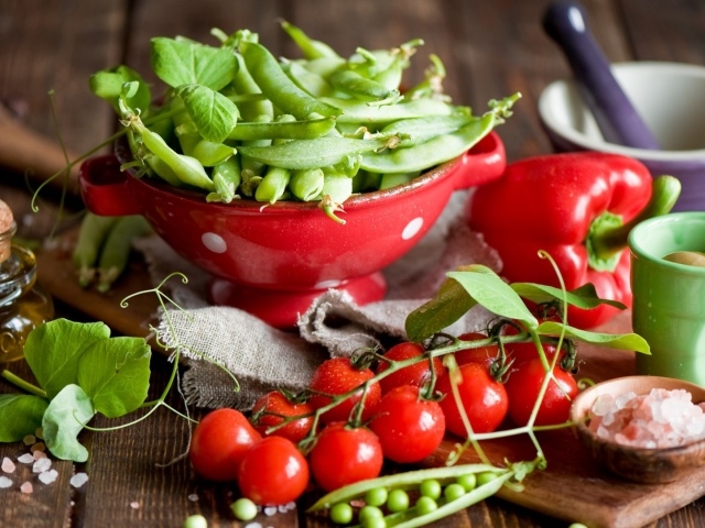 Овощи с весеннего огорода