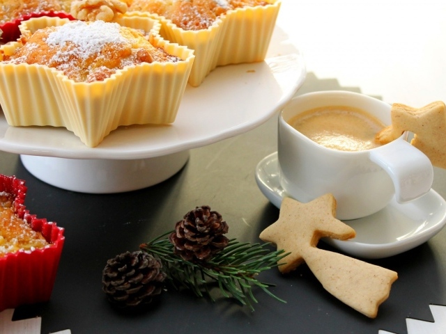 Кексы звездочки