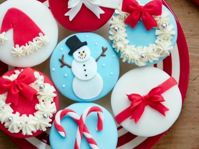 Новогоднее печенье